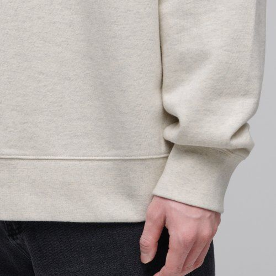 Musinsa Standard Oversized Collared Sweatshirt – Oatmeal