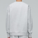 Musinsa Standard Heavyweight Oversized Sweatshirt – Light Grey