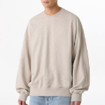 Musinsa Standard Loose Balloon Sweatshirt – Heather Beige