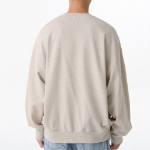 Musinsa Standard Loose Balloon Sweatshirt – Heather Beige