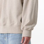 Musinsa Standard Loose Balloon Sweatshirt – Heather Beige