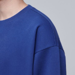 Musinsa Standard Flat Terry Oversized String Sweatshirt – Blue