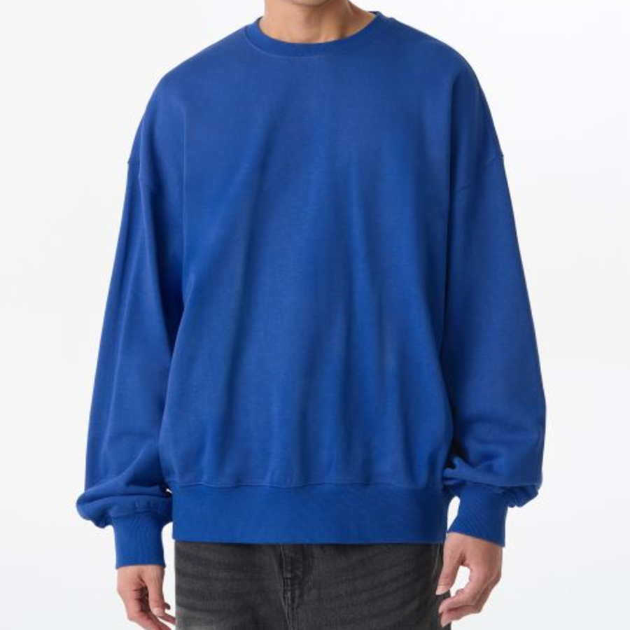 Musinsa Standard Loose Balloon Sweatshirt – Blue