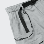 Musinsa City Leisure CN Belted Utility Shorts [Light Gray]