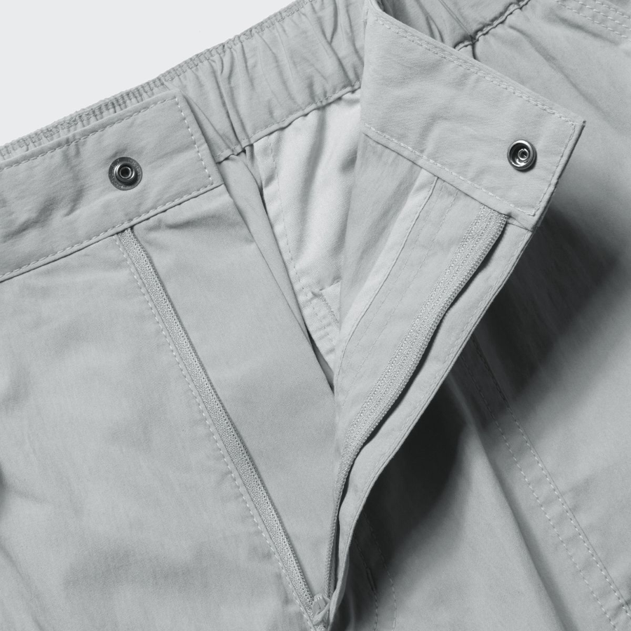 Musinsa City Leisure CN Belted Utility Shorts [Light Gray]