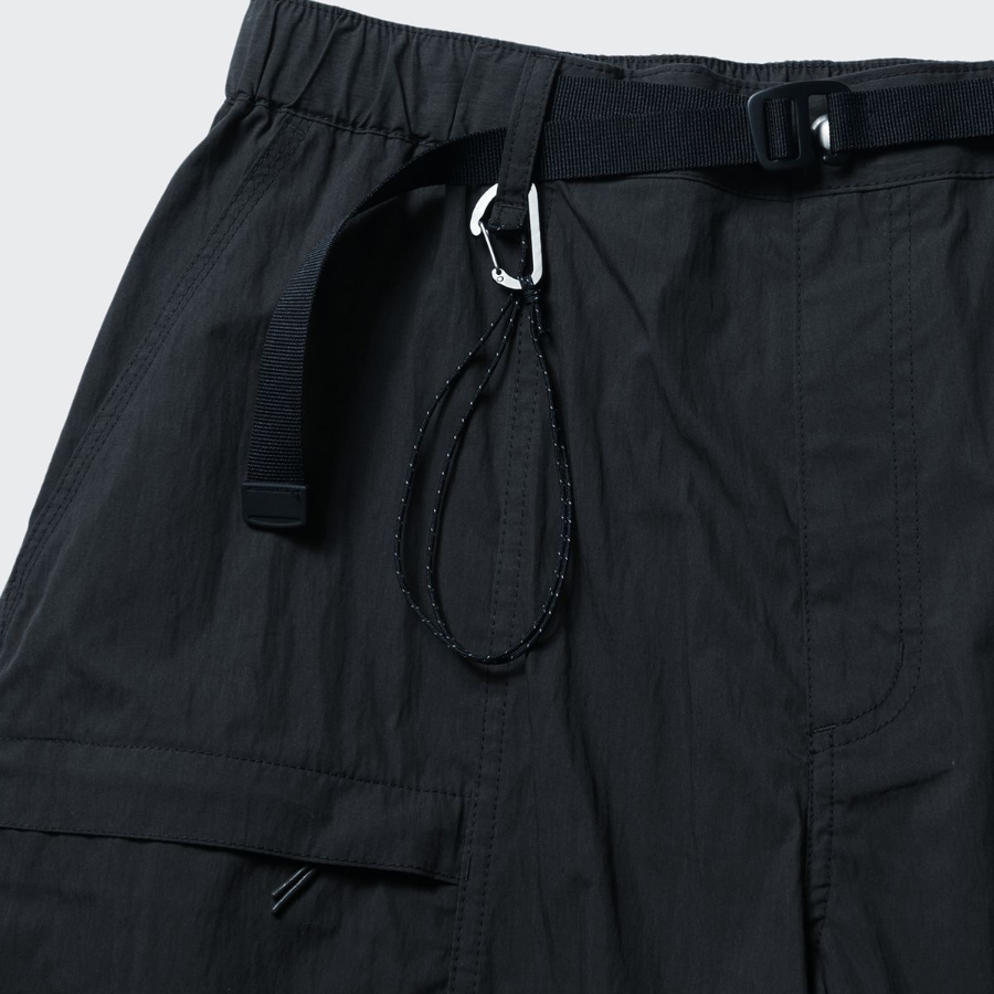 Musinsa Standard City Leisure CN Belted Utility Shorts [Black]