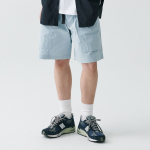 Musinsa Standard City Leisure CN Belted Utility Shorts [Cloudy Blue]