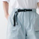 Musinsa Standard City Leisure CN Belted Utility Shorts [Cloudy Blue]