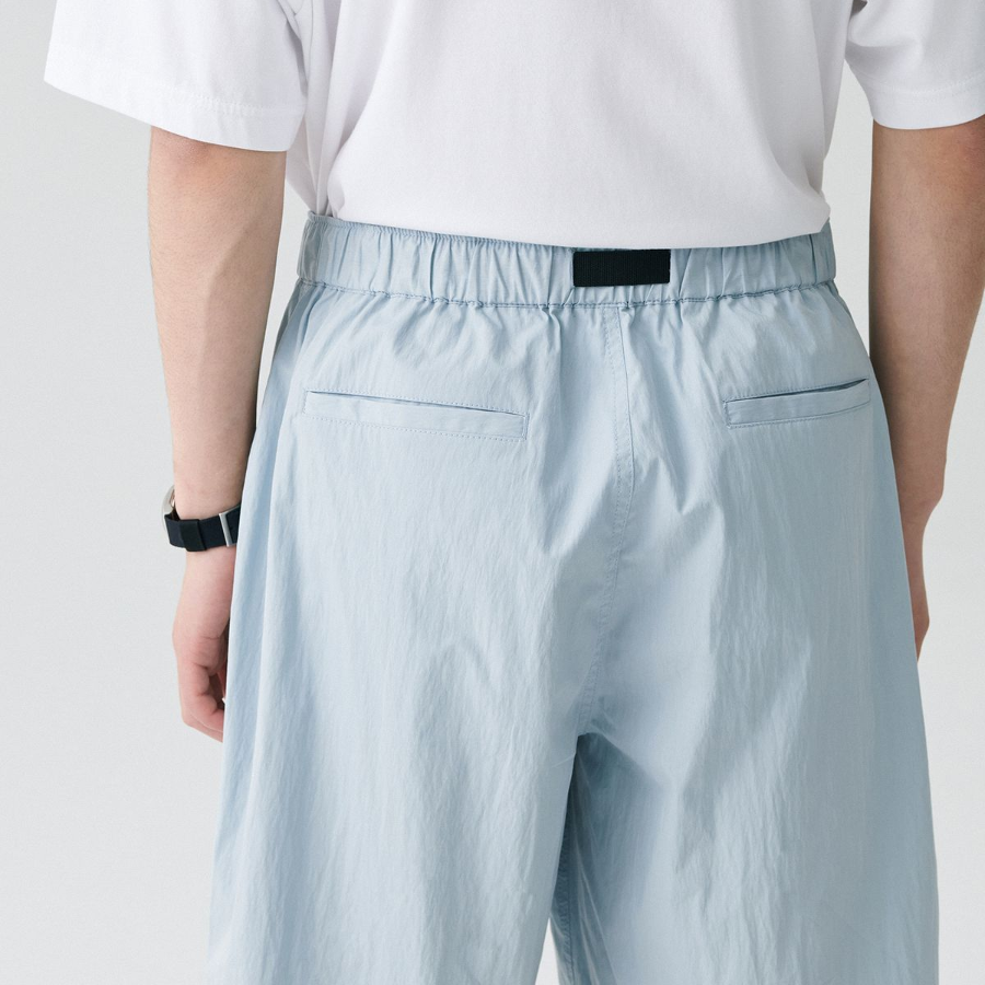 Musinsa Standard City Leisure CN Belted Utility Shorts [Cloudy Blue]