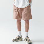 Musinsa Standard City Leisure CN Belted Utility Shorts [Desert Pink]