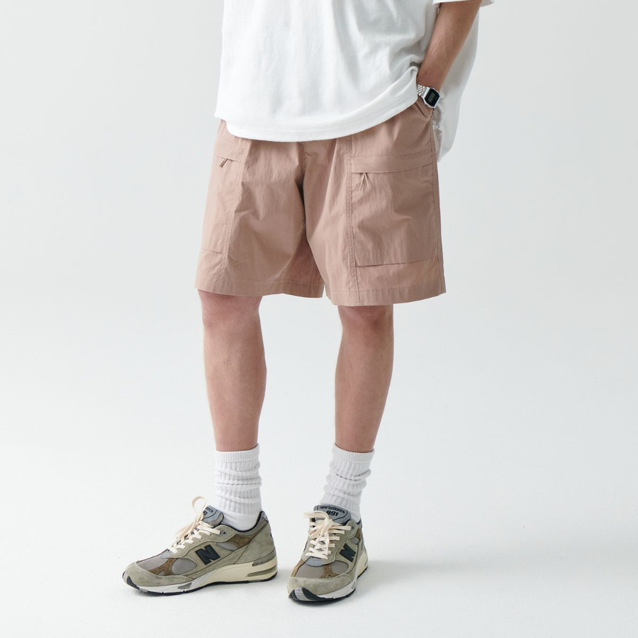 Musinsa Standard City Leisure CN Belted Utility Shorts [Desert Pink]