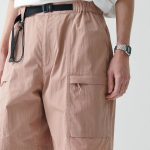 Musinsa Standard City Leisure CN Belted Utility Shorts [Desert Pink]
