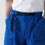 Musinsa Standard City Leisure CN Belted Utility Shorts [Blue]