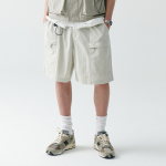 Musinsa Standard City Leisure CN Belted Utility Shorts [Dusty Cream]