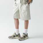 Musinsa Standard City Leisure CN Belted Utility Shorts [Dusty Cream]