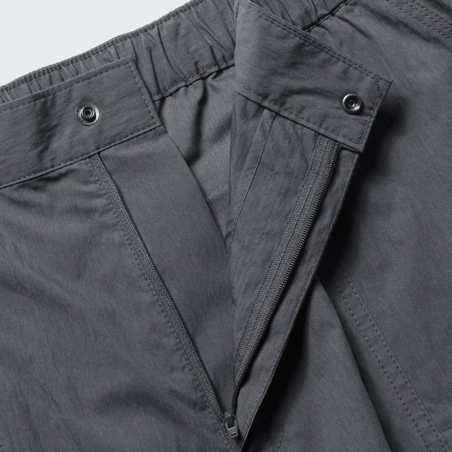 Musinsa Standard City Leisure CN Belted Utility Shorts [Blue Gray]