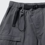 Musinsa Standard City Leisure CN Belted Utility Shorts [Blue Gray]