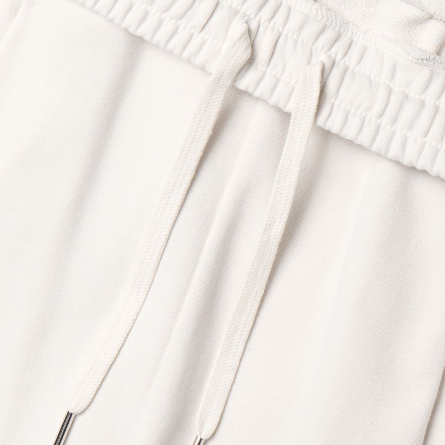 Musinsa Standard One-Tuck Long Bermuda Sweat Pants [Cream]