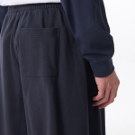 Musinsa Standard One-Tuck Long Bermuda Sweat Pants [Navy]