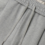Musinsa Standard One-Tuck Long Bermuda Sweat Pants [Medium Gray]