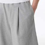 Musinsa Standard One-Tuck Long Bermuda Sweat Pants [Medium Gray]