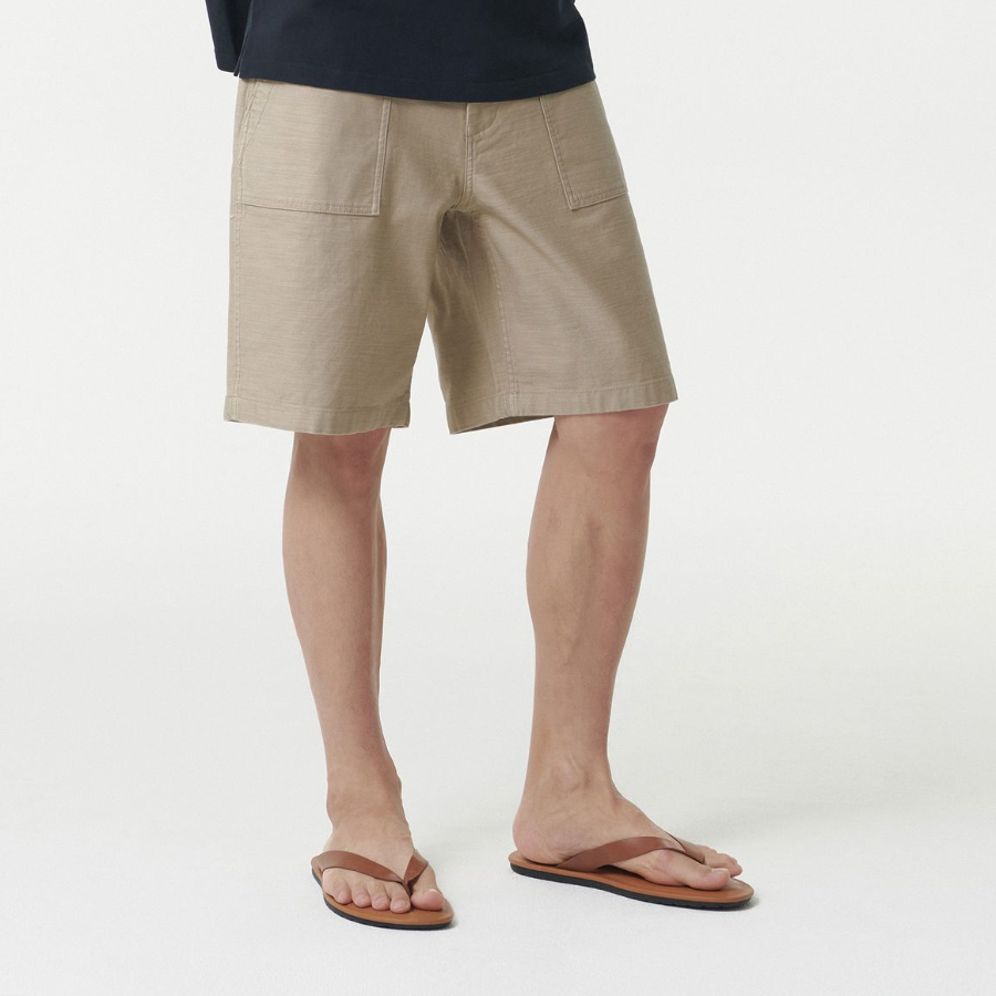 Musinsa Standard Replica Petteg Shorts [Beige]