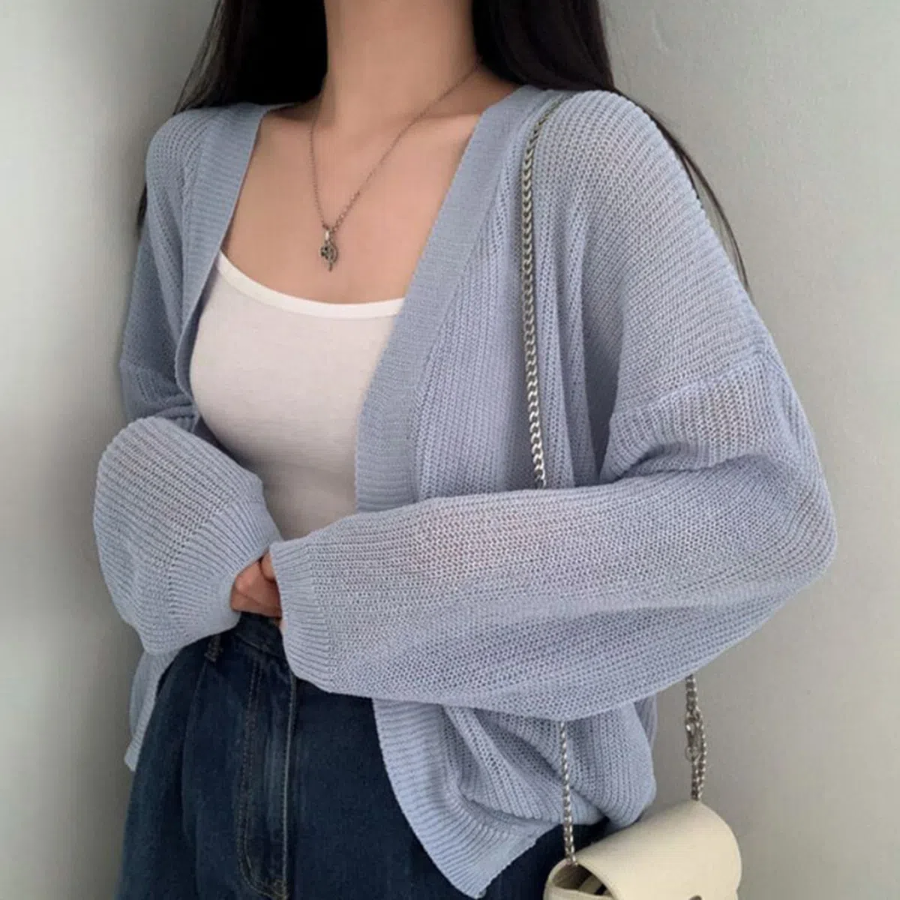 JENNIE – кардиган Yeorifit Sheer Cool Knit Cardigan
