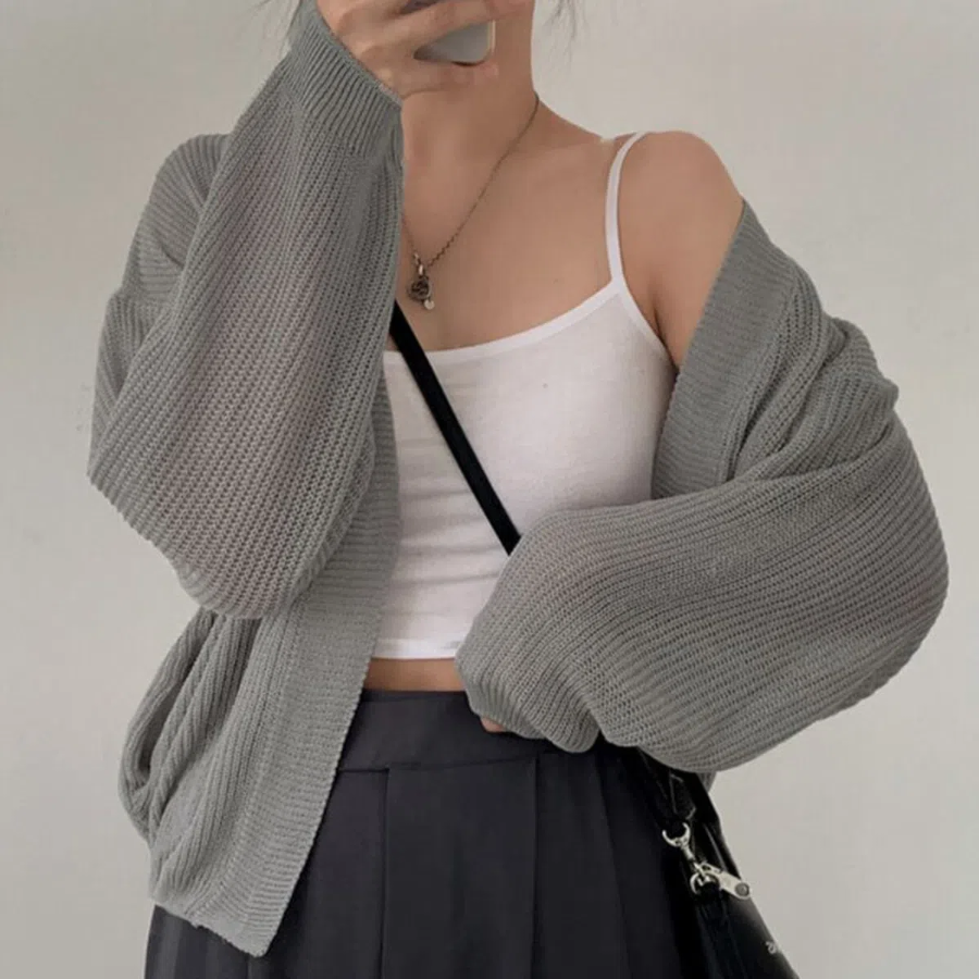 JENNIE – кардиган Yeorifit Sheer Cool Knit Cardigan