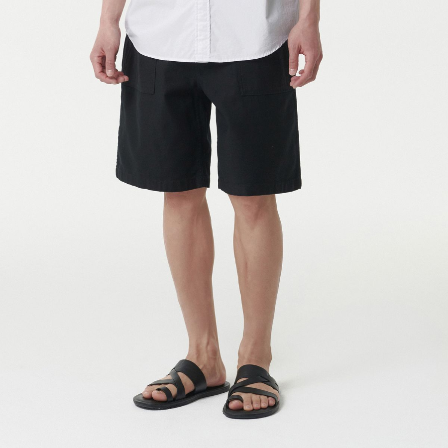 Musinsa Standard Replica Petteg Shorts [Black]