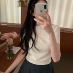 JINJU – футболка Pearl Short-Sleeve Knit