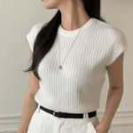 BASE – Golgi Cap-Sleeve Knit