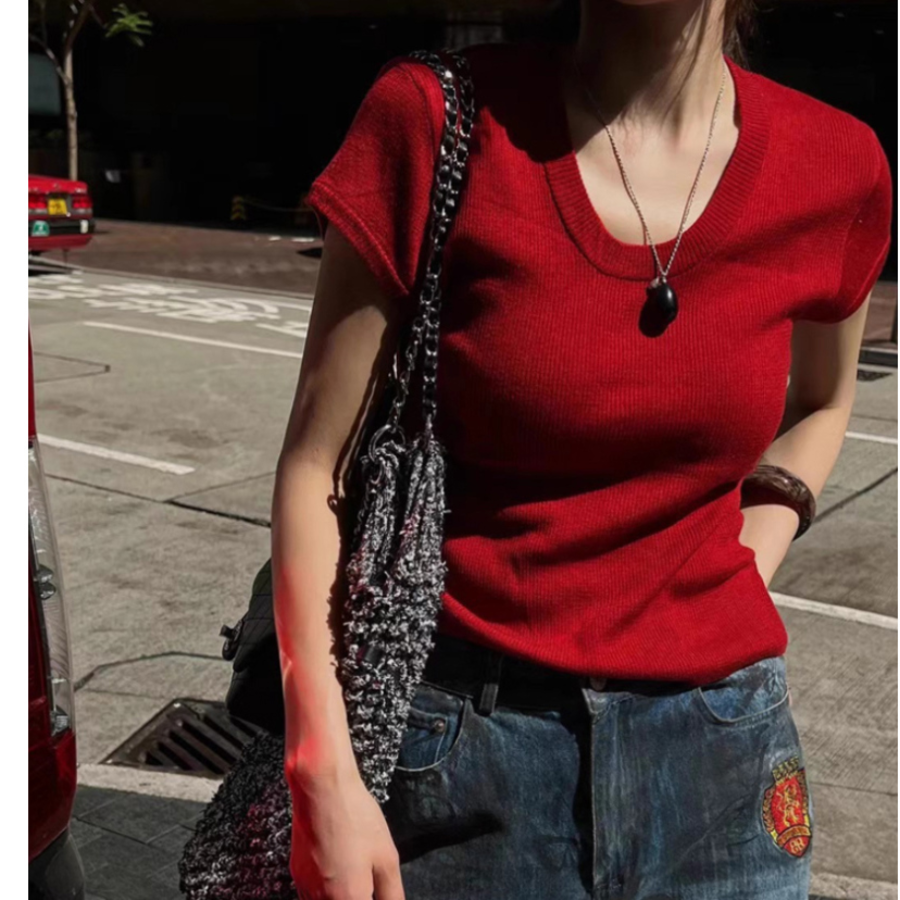 WEI – Short Sleeve Knit Tee