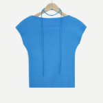 Moiti Boatneck Short-Sleeve Knit