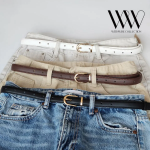 Ремень Gold Buckle Long-D — элегантная классика с современным акцентом