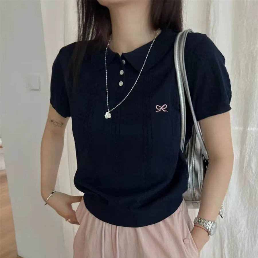 BOMI – Short Sleeve Collar T-Shirt