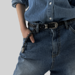 Плетёный ремень из натуральной кожи — классика с акцентом на текстуру и долговечность