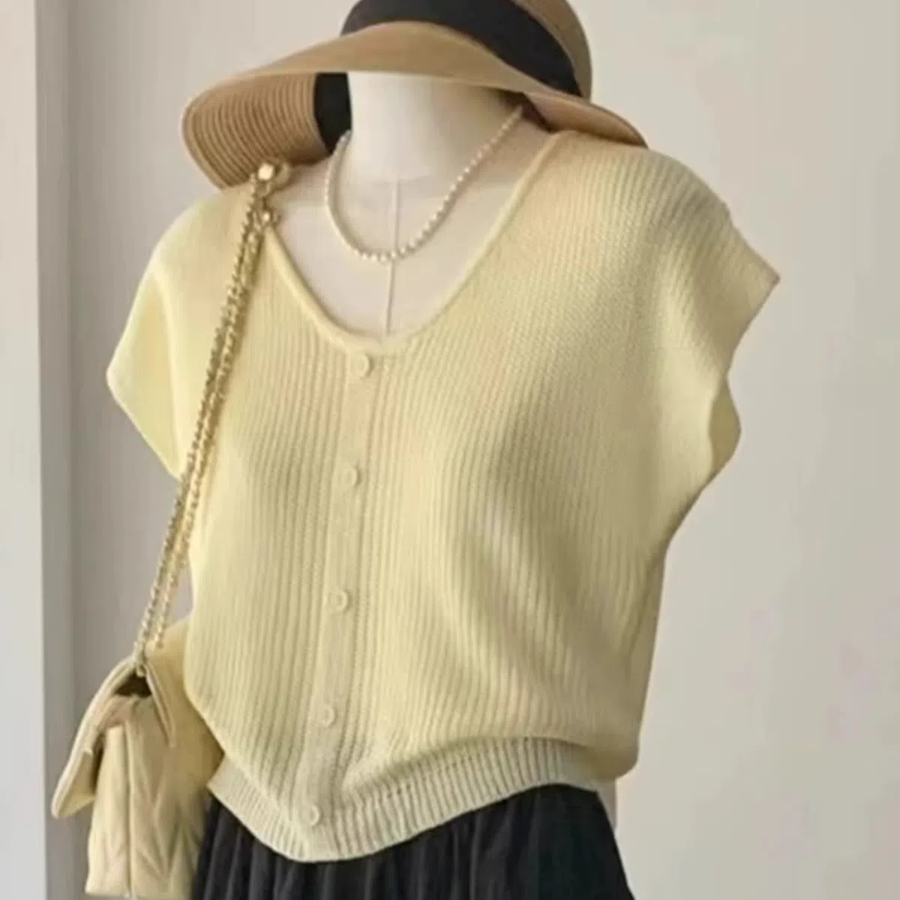 LEMONCANDY – Summer Knit T-shirt