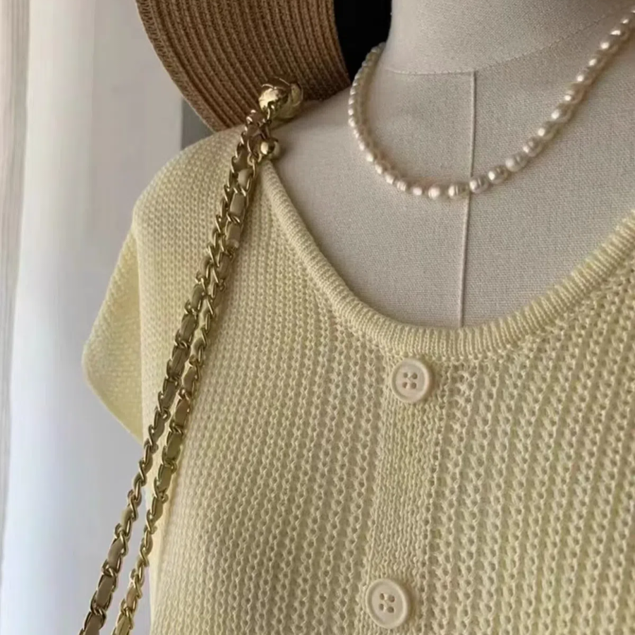 LEMONCANDY – Summer Knit T-shirt