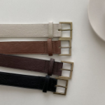 Modai Leather Belt — базовый кожаный ремень в минималистичном стиле для повседневных и деловых образов