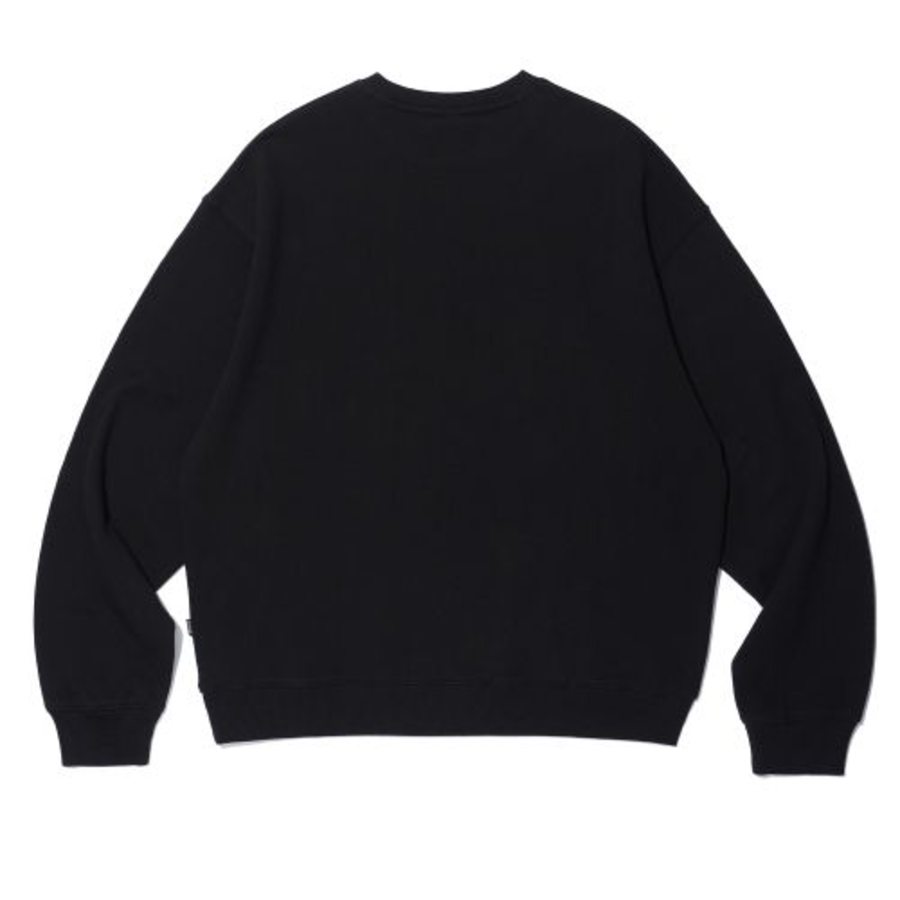 CRITIC [Minu's Pick] Basic Wormhole Sweatshirt – Black