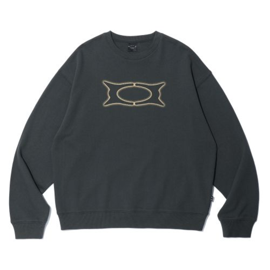 CRITIC [Minu's Pick] Basic Wormhole Sweatshirt – Charcoal