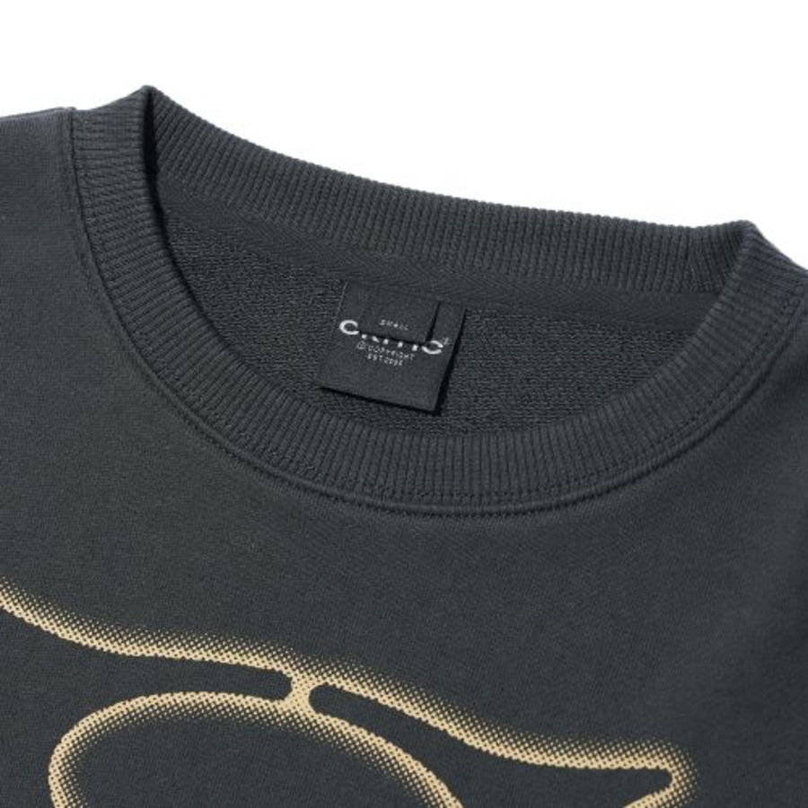 CRITIC [Minu's Pick] Basic Wormhole Sweatshirt – Charcoal