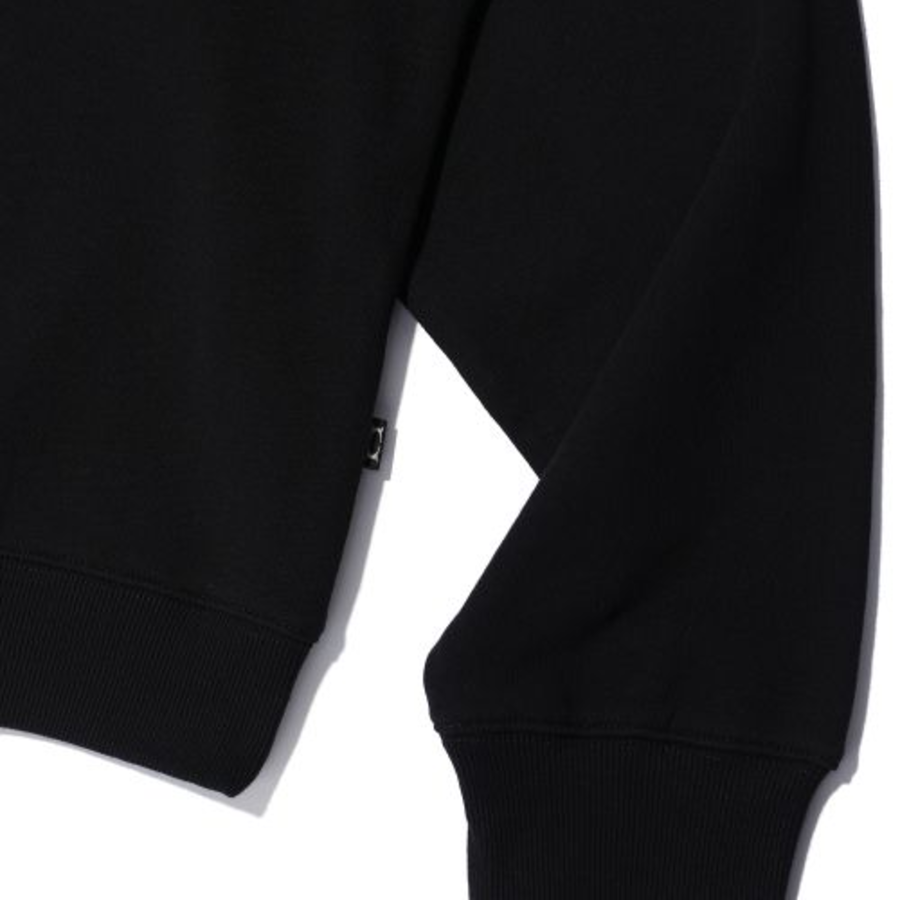 CRITIC [Minu's Pick] Basic Wormhole Sweatshirt – Black