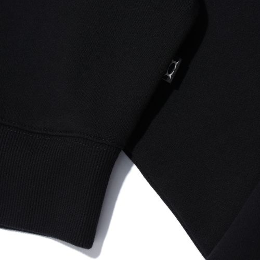 CRITIC [Minu's Pick] Basic Wormhole Sweatshirt – Black