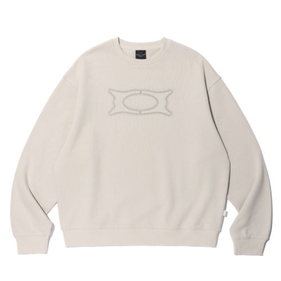 CRITIC [Minu's Pick] Basic Wormhole Sweatshirt – Beige