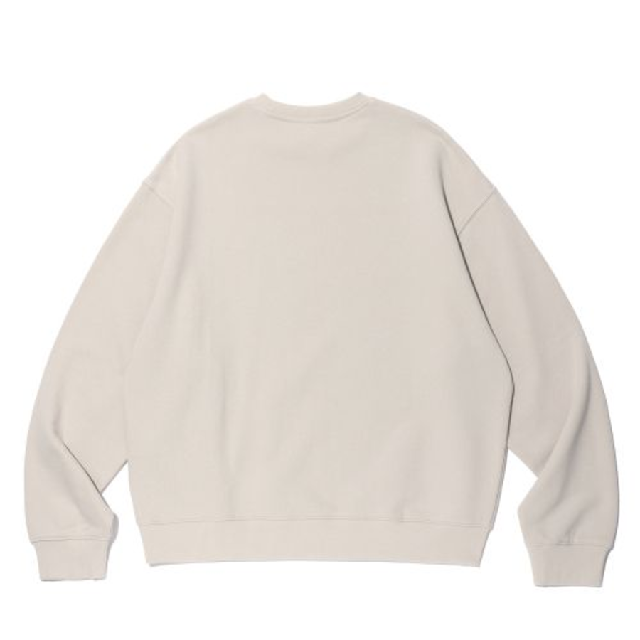 CRITIC [Minu's Pick] Basic Wormhole Sweatshirt – Beige
