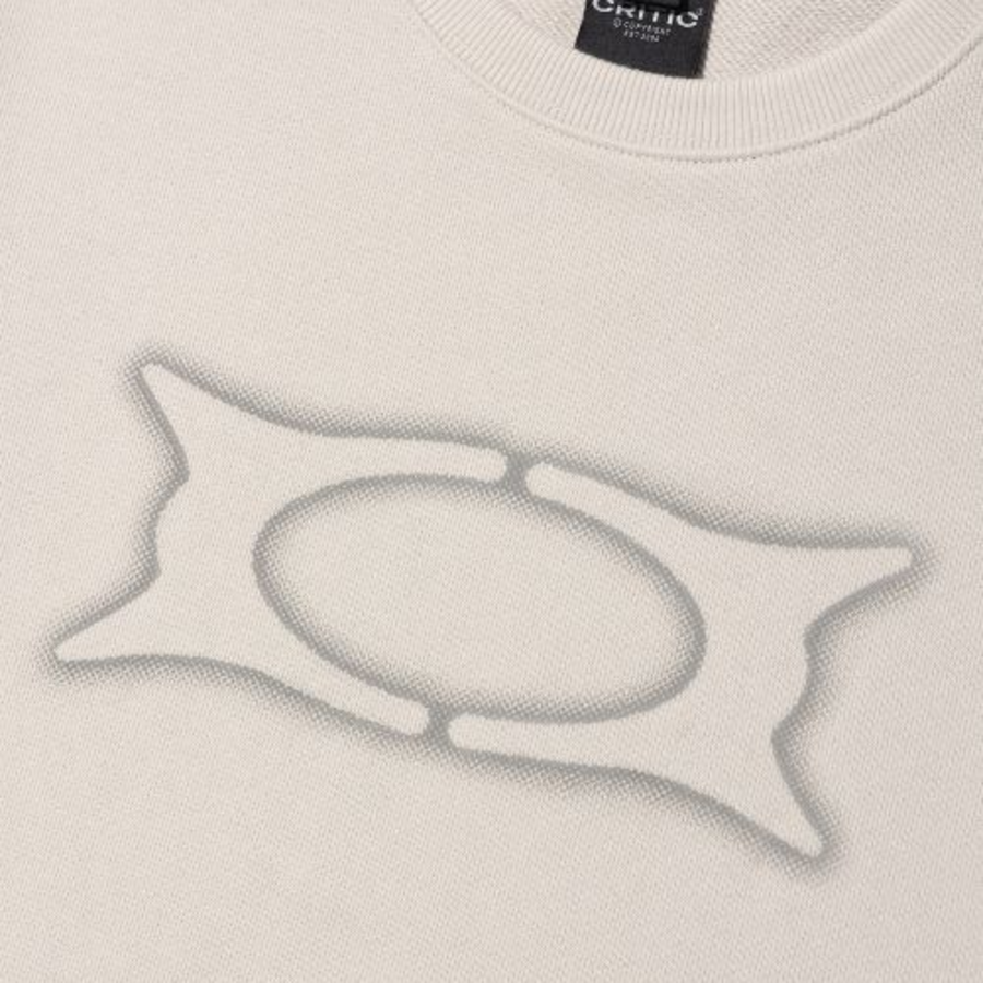 CRITIC [Minu's Pick] Basic Wormhole Sweatshirt – Beige