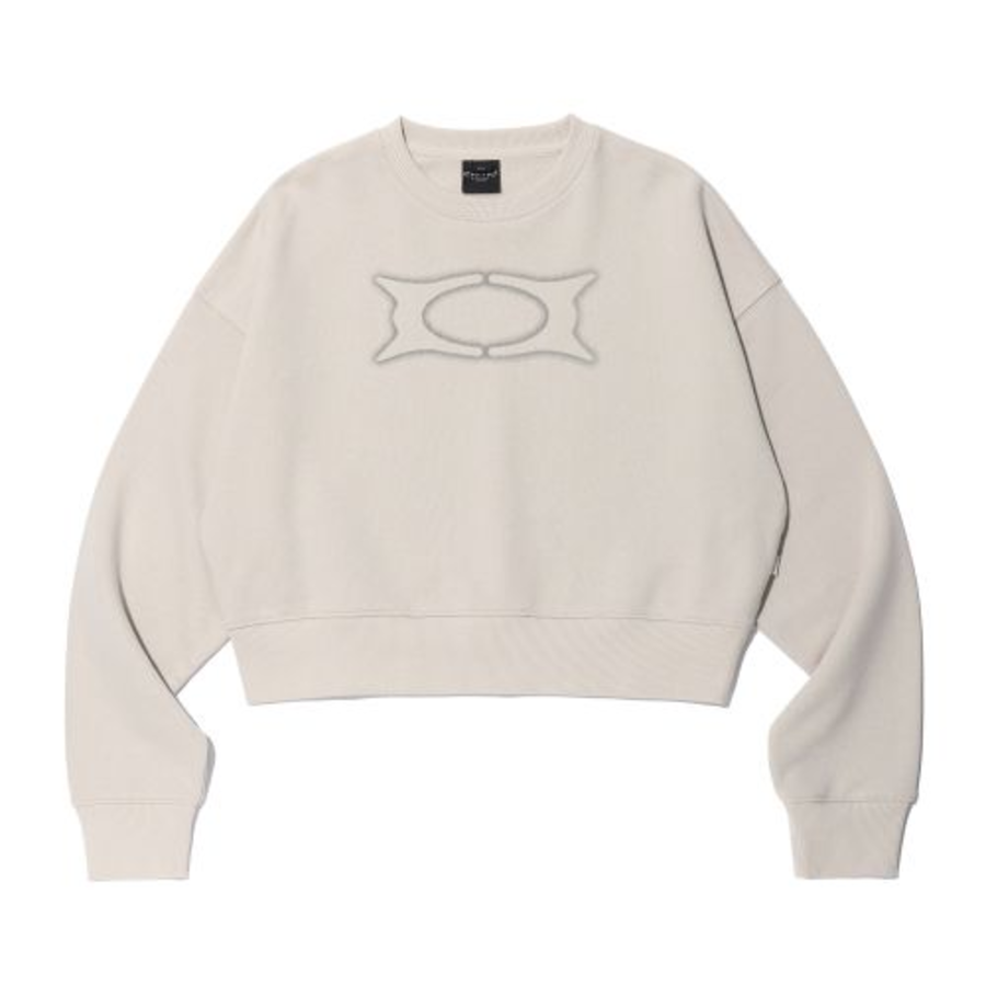 CRITIC [Minu's Pick] Basic Wormhole Sweatshirt – Beige