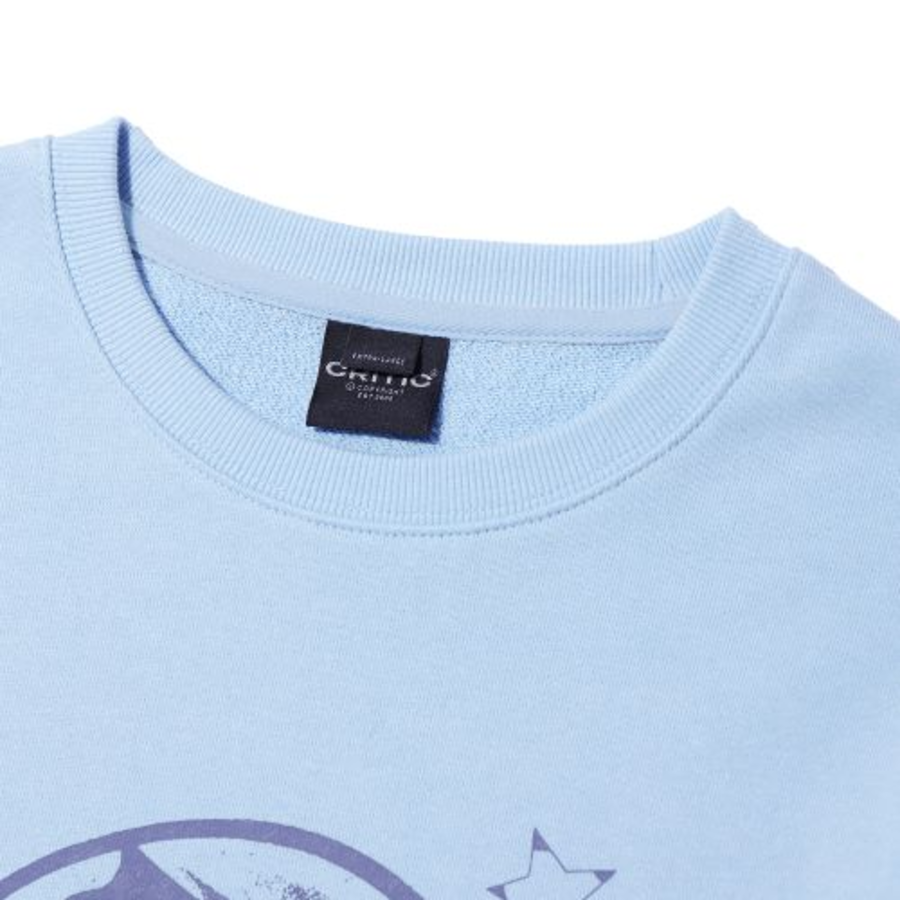 CRITIC Wormhole Boy Sweatshirt – Sky Blue
