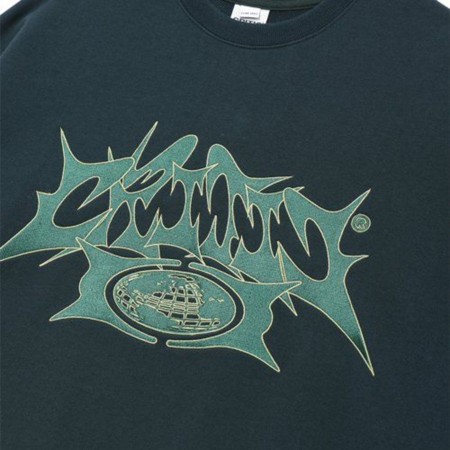 CRITIC Espina Logo Sweatshirt – Dark Green